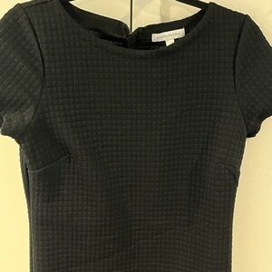 Banana Republic Black Textured Dress